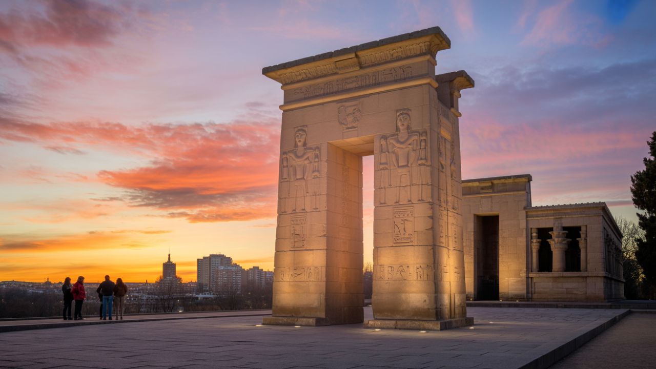 Templo de Debod en Madrid